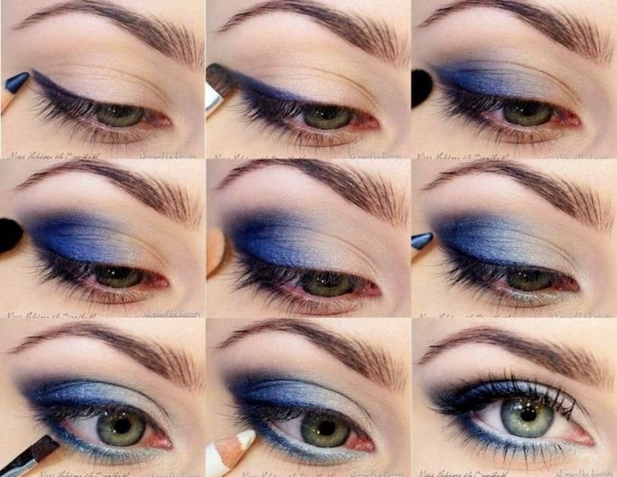 4 Técnicas de maquillaje de ojos paso a paso de dia | Imagenes de Maquillaje  de Ojos